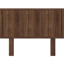 Renazzo Hüma Model Ceviz Renk Ahşap Tek Başlık ( Dikey )