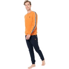Us Polo Erkek Uzun Kol Pijama Takım 18942