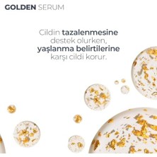 Storemax Zaroza Yaşlanma Karşıtı Collagen & Niacinamide & 24K Altın Yapraklı Serum 30 ml