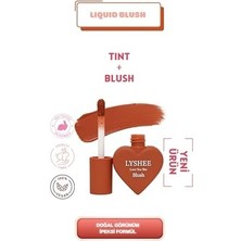 Storemax Lyshee Likit Allık - Doğal Işıltılı Bitiş - Mini Kalp Kutlu - Vegan Içerikli (Joy)