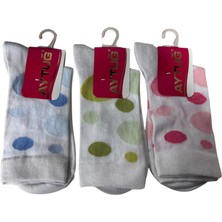 Moda Şahsenem Aytuğ Puanlı Bayan Soket Çorabı 3 Adet 30317