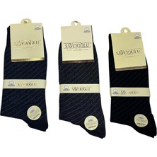 Moda Şahsenem Savcıoğlu Desenli Pamuklu Erkek Çorap 6 Adet