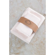 Storemax Tekstil | 50X90-70X140 cm 2'li Havlu SETI,%100 Pamuklu Havlu Takımı Krem