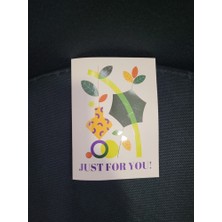 Es Dekor Just For You! Hediye Kartı ''bu Hediyeyi Beğeneceğinizi Umuyoruz!''