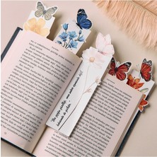 Storemax Renkli Kelebek Figürlü Mesajlı Kitap Ayracı