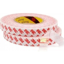 Storemax 3m 9088 Şeffaf Çift Taraflı, 15 mm Genişlik 5 Metre