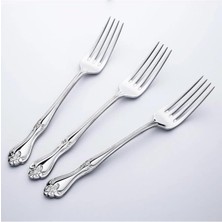 Storemax Lalezar Sade 6lı Yemek Çatal