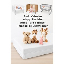 Dizanor %100 Organic Cotton Full Ortopedik Bebek Oyun Parkı,park Yatak ve Beşik Yatağı