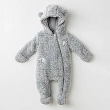 Moda Şahsenem Andywawa AC26032 Keep Smiling Welsoft Kozmonot Grey