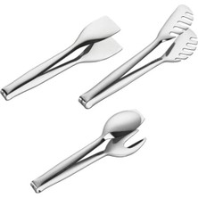 Storemax Nehir Paslanmaz Çelik 3lü Servis Takımı Seti