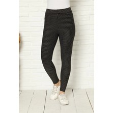 Moda Şahsenem Moda Penye Likralı Tayt Siyah