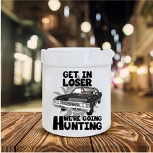 We Are Going Hunting Baskılı Seramik Küllük