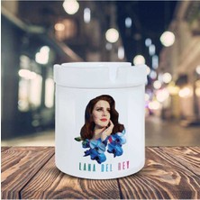 Lana Del Rey Küllük Illüstrasyon Baskılı Kül Tablası K-72