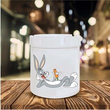 Bugs Bunny Baskılı Seramik Küllük
