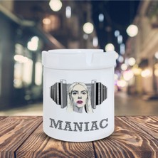 Maniac Emma Stone Baskılı Küllük Kül Tablası KL221