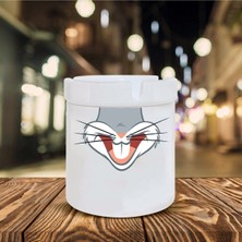 Bugs Bunny Baskılı Seramik Küllük