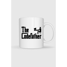 Bahriyeli Collection  The Codefather - Bilgisayar Programcısı Baskılı Kupa Bardak
