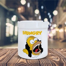 Homer Simpson Küllük Hungry Baskılı Kül Tablası K-65