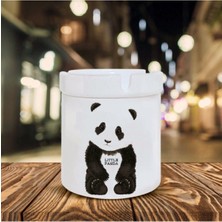 Little Panda Temalı Seramik Şık Küllük