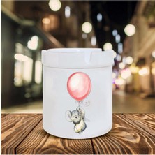Uçan Balon ve Koala Temalı Seramik Küllük