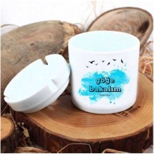 Göğe Bakalım Seramik Küllük