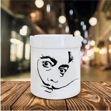Salvador Dali Baskılı Seramik Küllük
