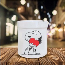 Baskılı Seramik Küllük