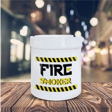 Fire Smoker Küllük Tehlike Baskılı Kül Tablası K-130
