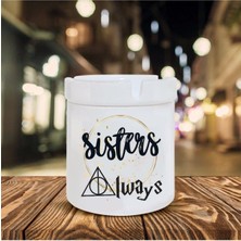 Baskılı Seramik Şık Küllük