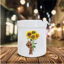 Groot Baskılı Seramik Küllük