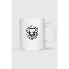 Bahriyeli Collection  Pennywise Çizim Baskılı Kupa Bardak