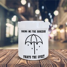 Bring Me The Horizon Yazı Baskılı Küllük Seramik Kül TABLASI-298