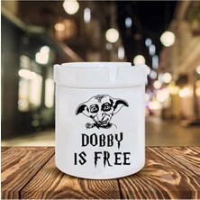 Dobby Is Free Baskılı Seramik Kokusuz Küllük Hediyelik Ne Hediye Alınır