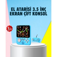 Najmaddin 666 Klasik Oyunlu Mini Retro Konsol – Büyük Ekran Desteği - NJ001P-4IJ1H7