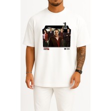 Bahriyeli Collection Oversize Criminal Minds Series And Season Folder Icons, Criminal Minds Göğüs Tasarımlı Unisex T-Shirt