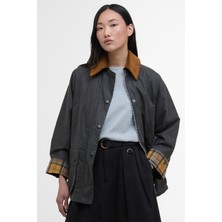 Barbour Kadın Bedale Yağlı Ceket GY51 Grey
