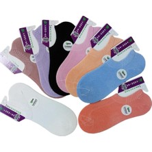 Carrier Kadın  Bambu Görünmez Sneaker Çorap 8'li