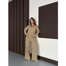 Pazarella Trenç Takım Alt Üst Haki Ons