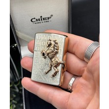 Nikaş Orijinal Chief Titanyum Alaşımlı Limited Model Koleksiyonluk Çakmak