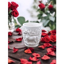 At Figürlü Kabartmalı %100 Doğal Soya Mum- Dekoratif Aromatik Mum