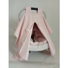 Wenaris % 100 Pamuk Muslin Puset Örtüsü 1 Parça (Puset Minderi ve Puset Çarşafı Dahil Değildir)