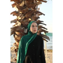 Modakaşmir Neo Pamuk Şal Zümrüt Renk