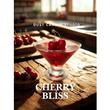 Dust Candle Studio Cherry Coctail Mum ( Doğal)