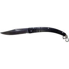 Dktt Kılçık Outdoor Çakı 16CM Manuel Işlemeli Sap Siyah