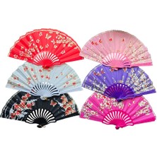 Dktt Plastik Kumaş Yelpaze 12 li Karışık OB-051