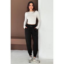 Noa Noa Kadın Yüksek Bel Jogger Eşofman Altı – Soft Motion