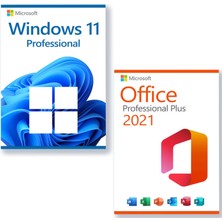 Microsoft Windows 11 Pro + Office 2021 Pro Plus Dijital Lisans Anahtarı Satın Al