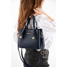 Rky Serenity Sanmorris Kadın 4 Bölmeli Aksesuarlı Sade Şık Omuz ve El Çantası