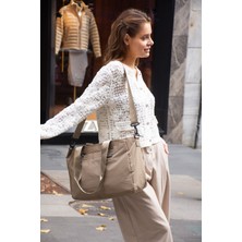 Rky Serenity Sanmorris Paraşüt Kumaş Çok Gözlü Hafif Günlük ve Seyahat Omuz Çantası