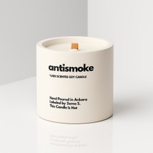 Basement : Antismoke : Modern Beyaz Beton Mum (Lavanta, Manolya, Beyaz Lale)